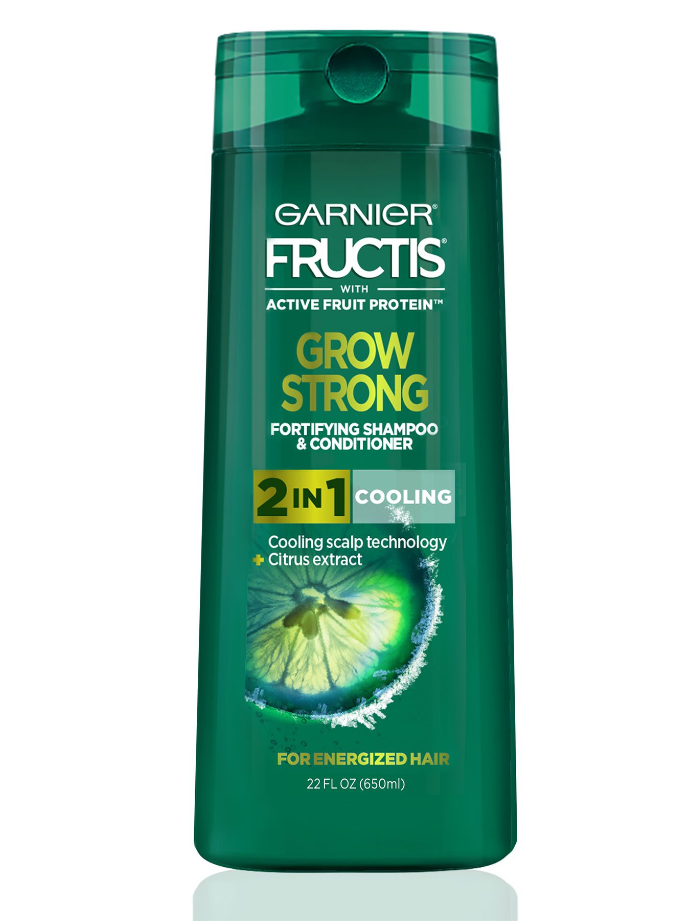 Front view of Cooling 2-In-1 Shampoo and Conditioner for Men.